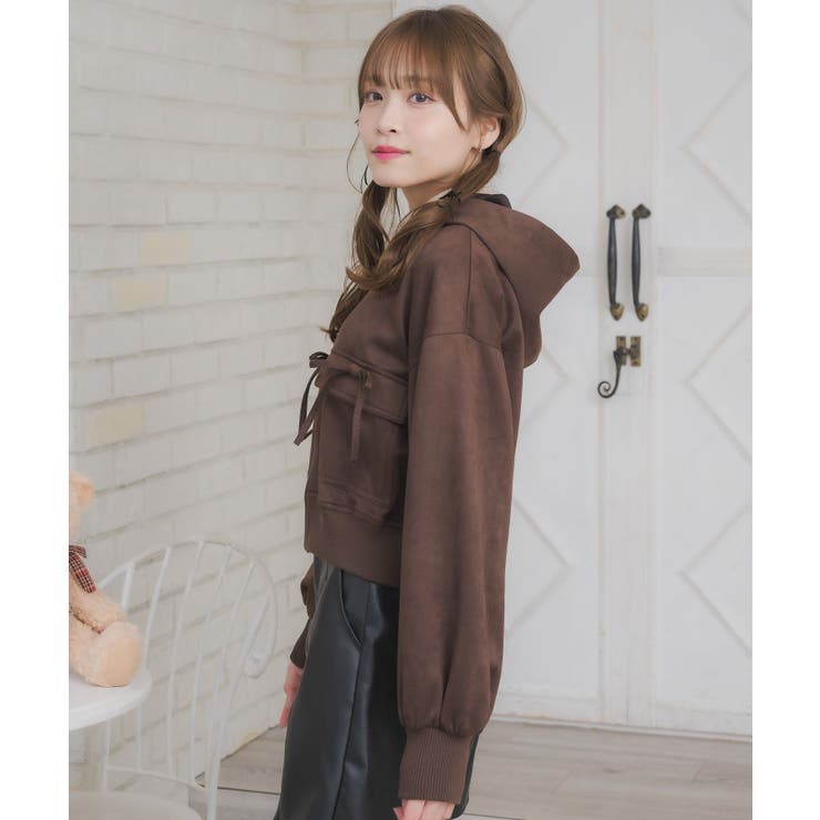 スエードリボンパーカー | RETRO GIRL | 詳細画像29 