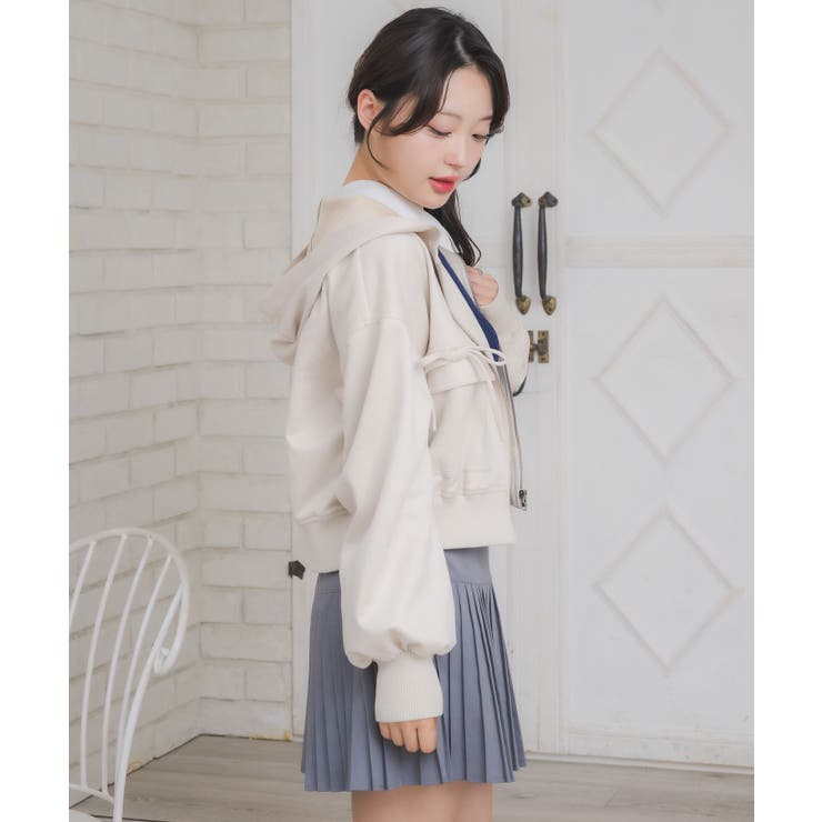 スエードリボンパーカー | RETRO GIRL | 詳細画像7 