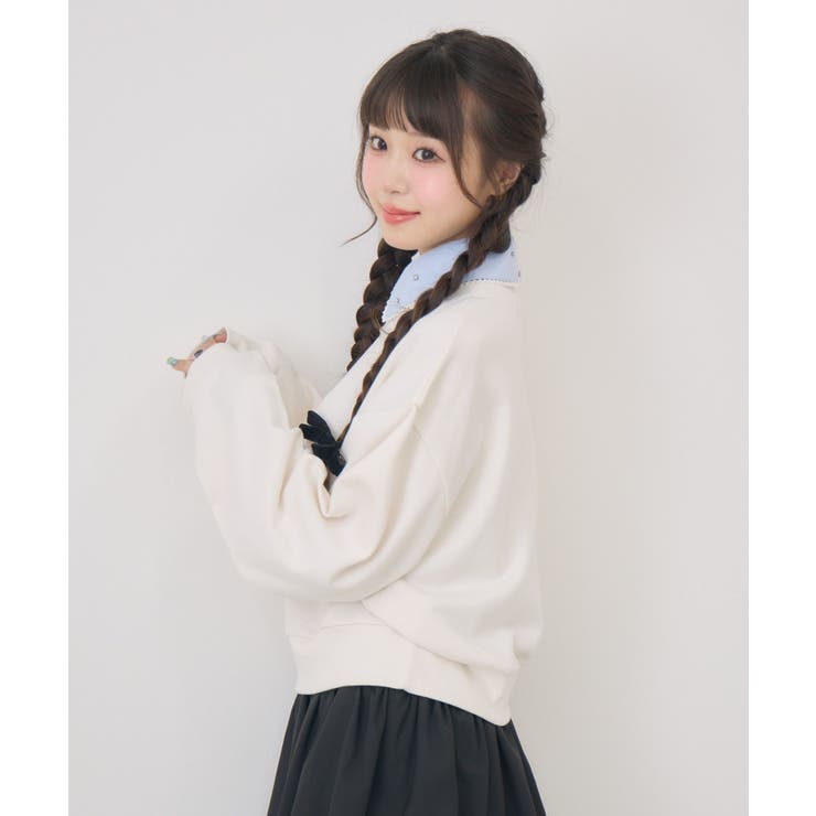 SH襟付きトレーナー | RETRO GIRL | 詳細画像11 