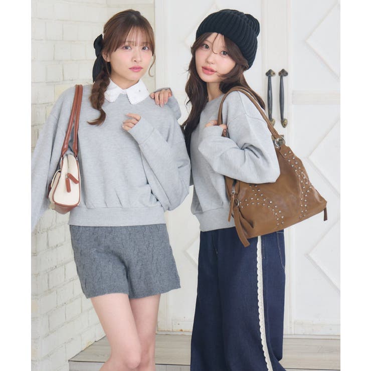 SH襟付きトレーナー | RETRO GIRL | 詳細画像17 