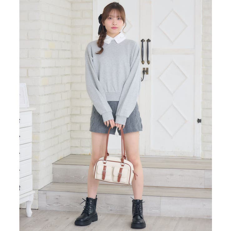 SH襟付きトレーナー | RETRO GIRL | 詳細画像19 