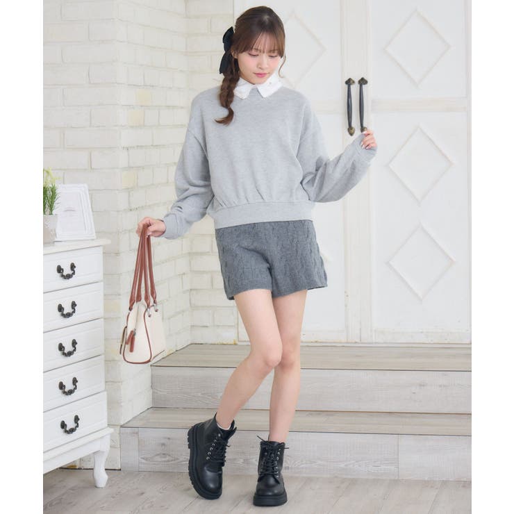 SH襟付きトレーナー | RETRO GIRL | 詳細画像20 