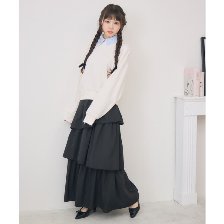 SH襟付きトレーナー | RETRO GIRL | 詳細画像4 