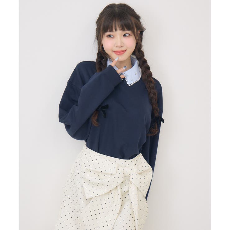 SH襟付きトレーナー | RETRO GIRL | 詳細画像43 