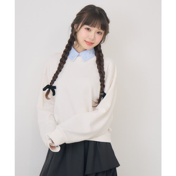 SH襟付きトレーナー | RETRO GIRL | 詳細画像8 