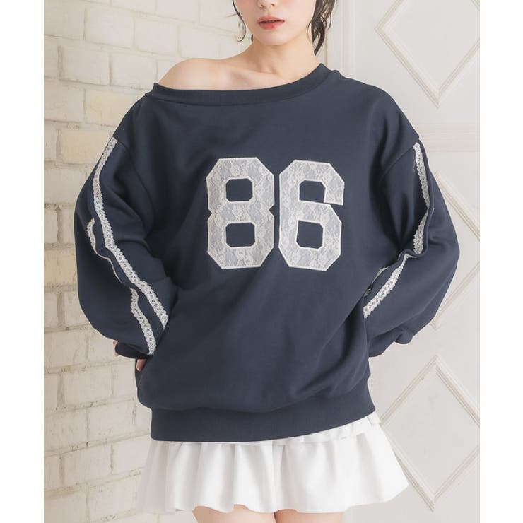 ワンショルトレーナー | RETRO GIRL | 詳細画像1 