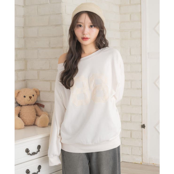 ワンショルトレーナー | RETRO GIRL | 詳細画像16 