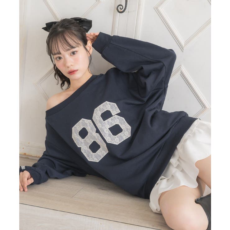 ワンショルトレーナー | RETRO GIRL | 詳細画像2 