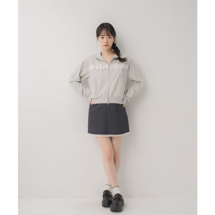 レース＆リボンつきトラックJK | RETRO GIRL | 詳細画像12 