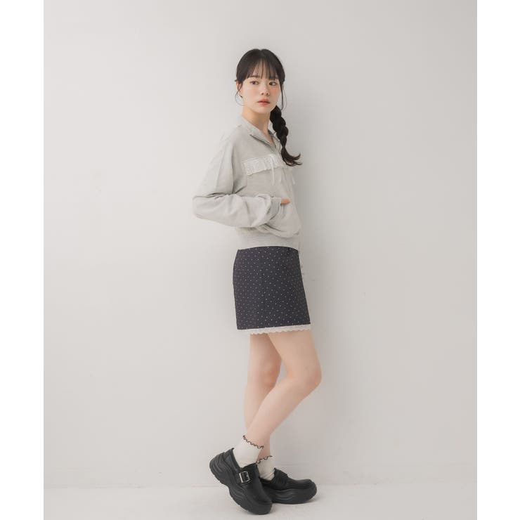 レース＆リボンつきトラックJK | RETRO GIRL | 詳細画像13 