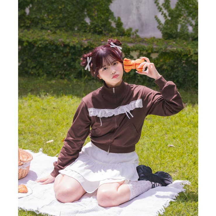 レース＆リボンつきトラックJK | RETRO GIRL | 詳細画像2 