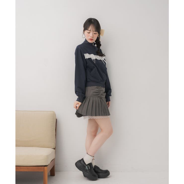 レース＆リボンつきトラックJK | RETRO GIRL | 詳細画像21 