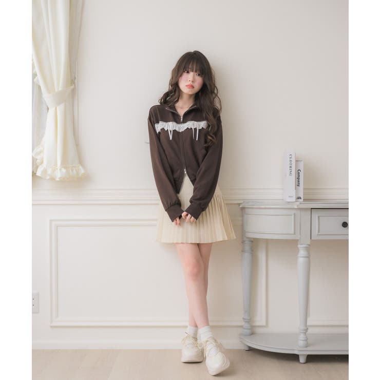 レース＆リボンつきトラックJK | RETRO GIRL | 詳細画像4 