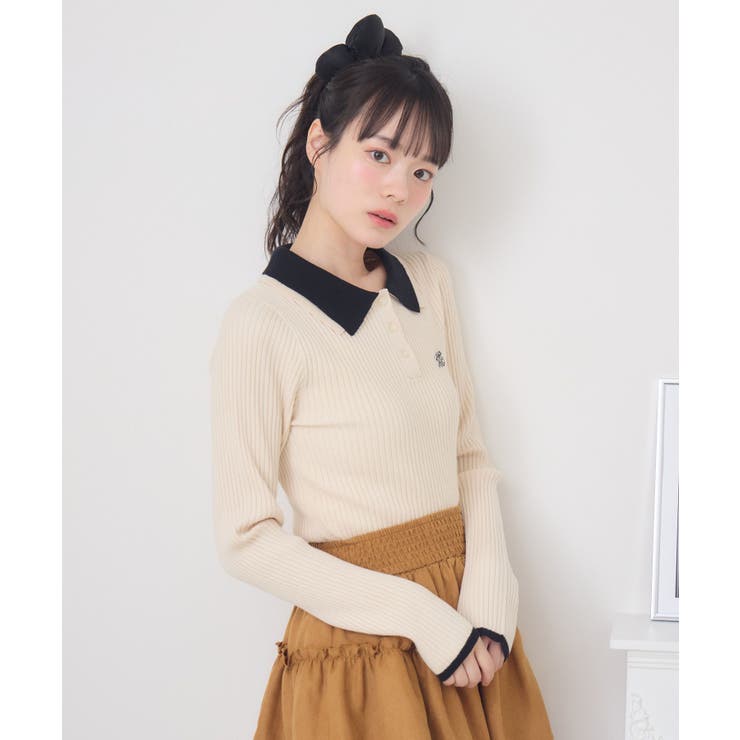 2枚襟リブNTPO | RETRO GIRL | 詳細画像10 