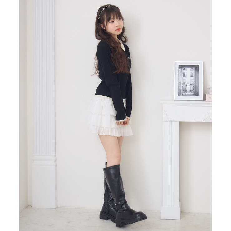 2枚襟リブNTPO | RETRO GIRL | 詳細画像13 