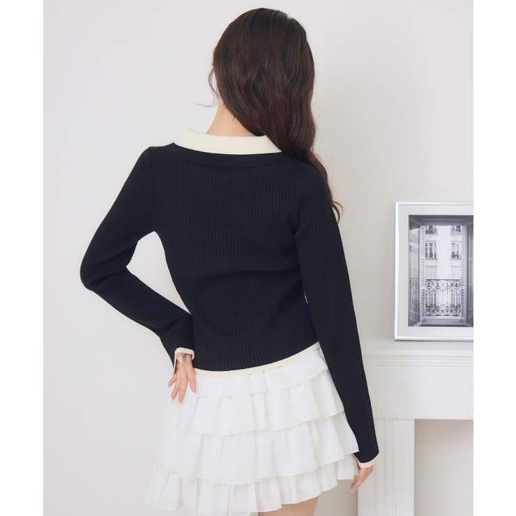 2枚襟リブNTPO | RETRO GIRL | 詳細画像17 