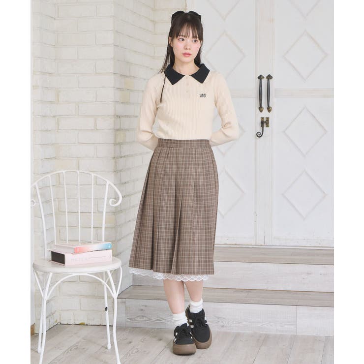 2枚襟リブNTPO | RETRO GIRL | 詳細画像2 