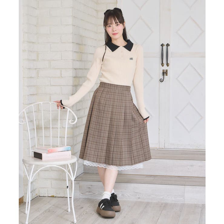 2枚襟リブNTPO | RETRO GIRL | 詳細画像3 