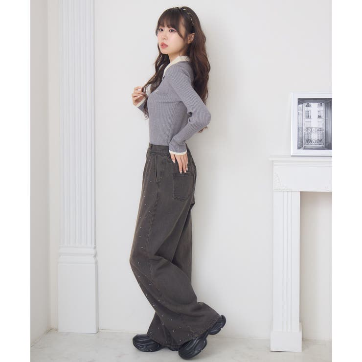 2枚襟リブNTPO | RETRO GIRL | 詳細画像30 