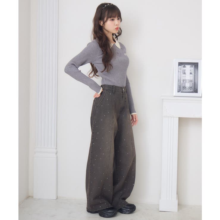 2枚襟リブNTPO | RETRO GIRL | 詳細画像31 