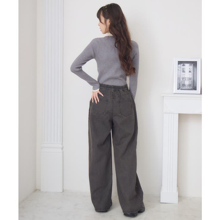 2枚襟リブNTPO | RETRO GIRL | 詳細画像32 