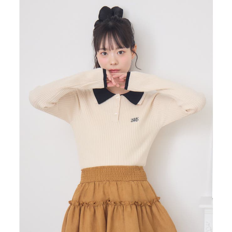 2枚襟リブNTPO | RETRO GIRL | 詳細画像7 