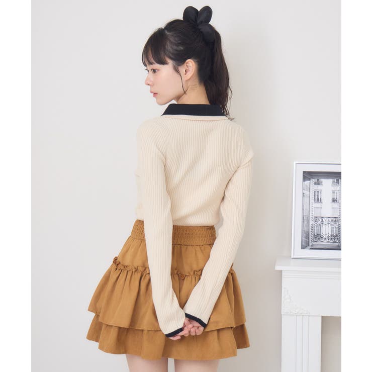 2枚襟リブNTPO | RETRO GIRL | 詳細画像9 