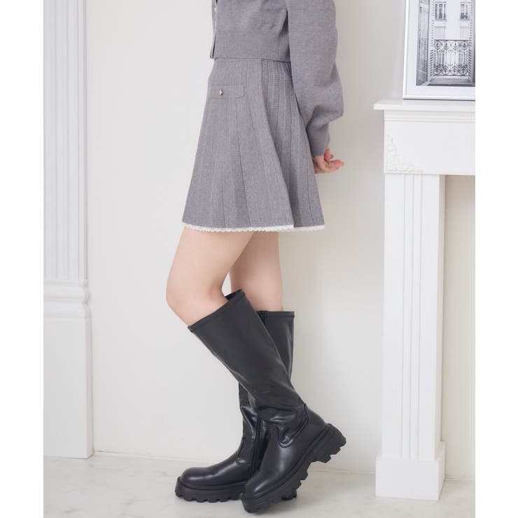 【セットアイテム】レース付きニットSETUP | RETRO GIRL | 詳細画像19 