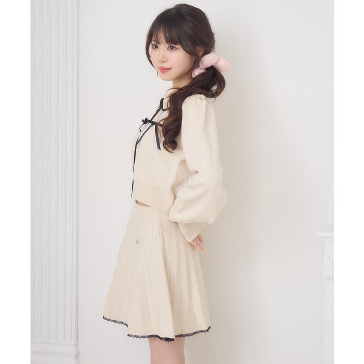 【セットアイテム】レース付きニットSETUP | RETRO GIRL | 詳細画像30 