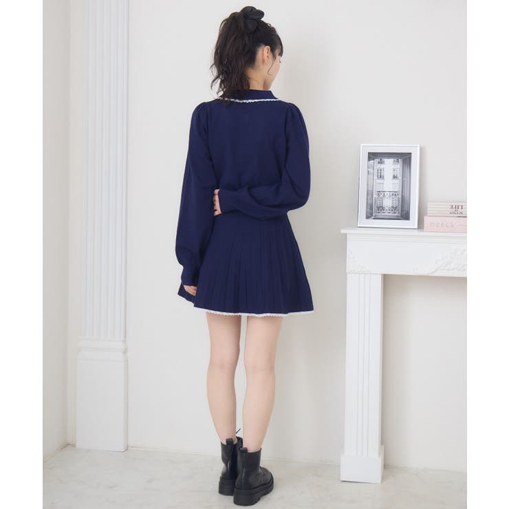 【セットアイテム】レース付きニットSETUP | RETRO GIRL | 詳細画像35 