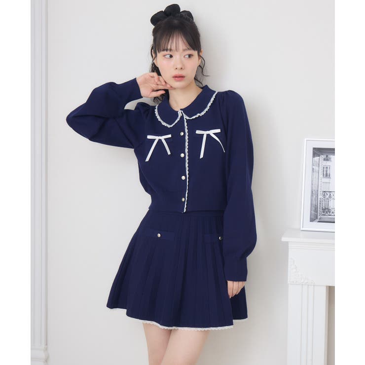 【セットアイテム】レース付きニットSETUP | RETRO GIRL | 詳細画像37 