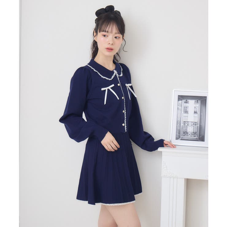 【セットアイテム】レース付きニットSETUP | RETRO GIRL | 詳細画像38 