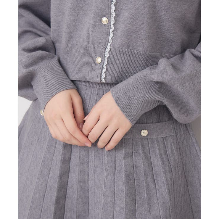 【セットアイテム】レース付きニットSETUP | RETRO GIRL | 詳細画像43 