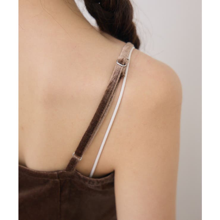 レースアップベロアキャミOP | RETRO GIRL | 詳細画像28 