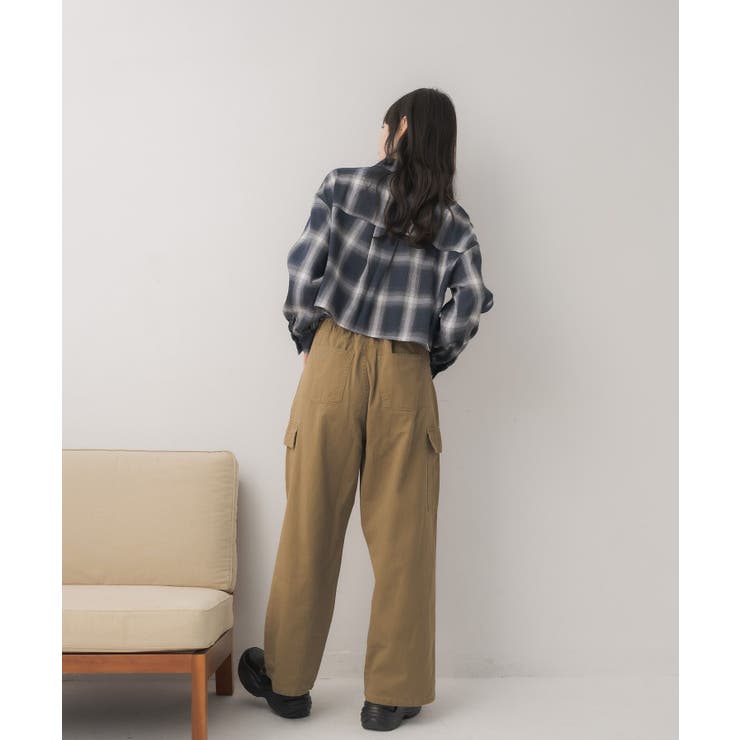 フロントドロストチェックSH | RETRO GIRL | 詳細画像20 