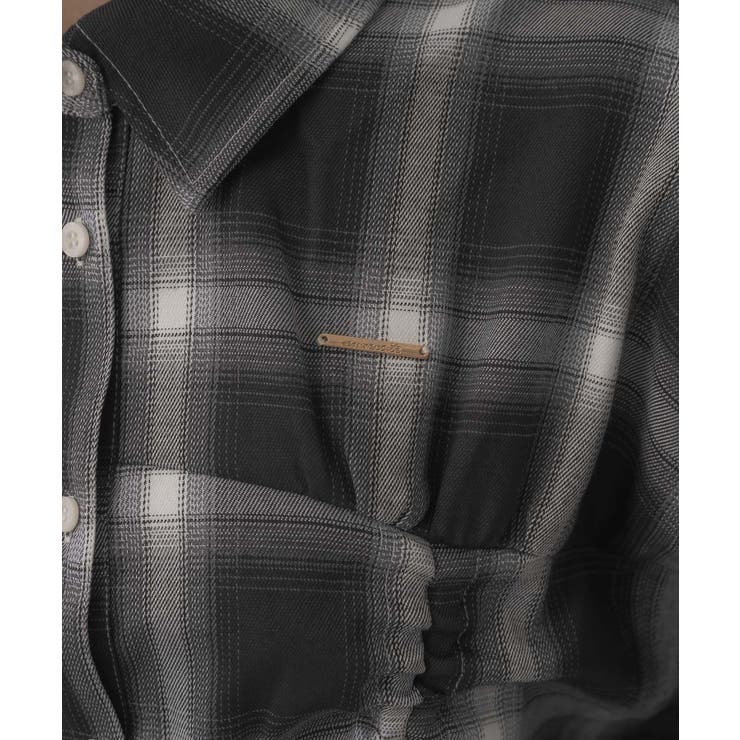 フロントドロストチェックSH | RETRO GIRL | 詳細画像27 