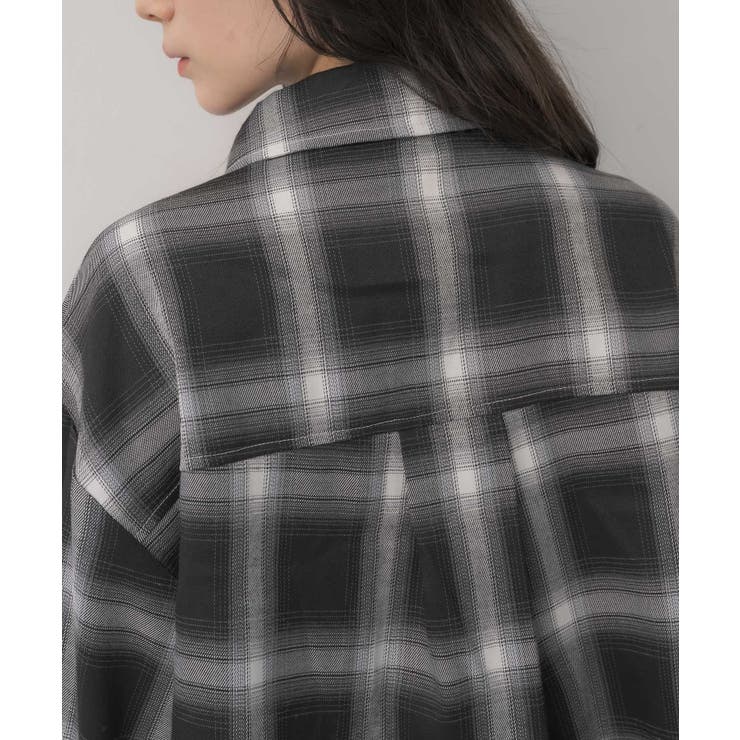 フロントドロストチェックSH | RETRO GIRL | 詳細画像30 
