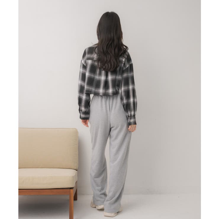 フロントドロストチェックSH | RETRO GIRL | 詳細画像4 