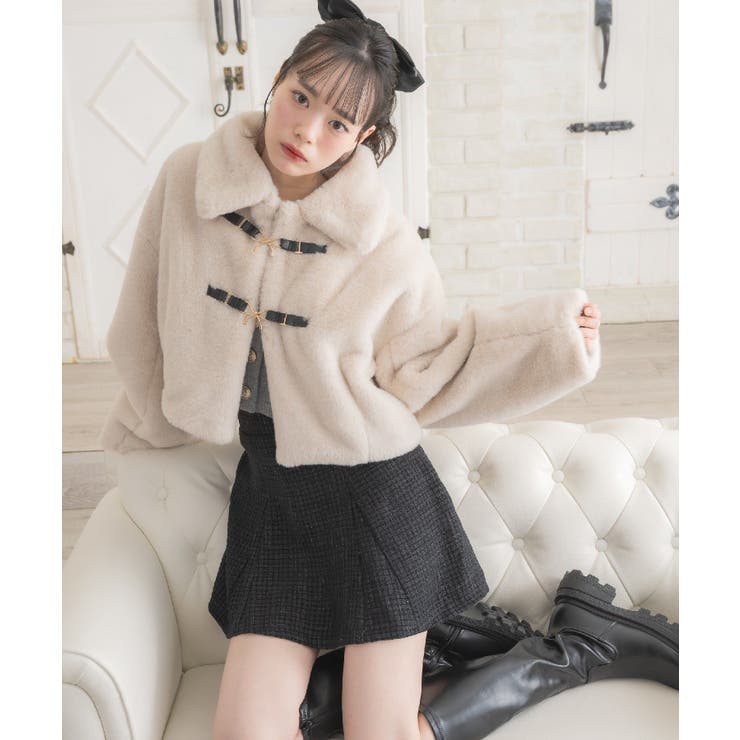 【セットアップ対応】バックレースアップミニSK | RETRO GIRL | 詳細画像12 