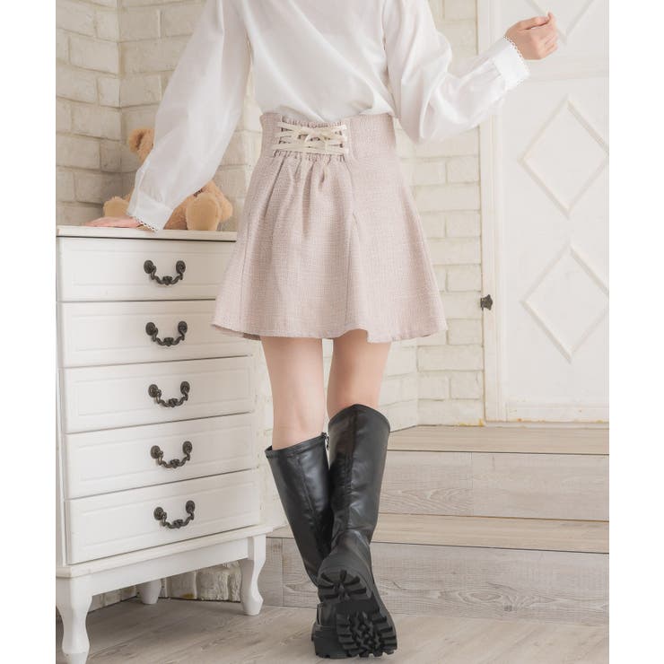 【セットアップ対応】バックレースアップミニSK | RETRO GIRL | 詳細画像30 