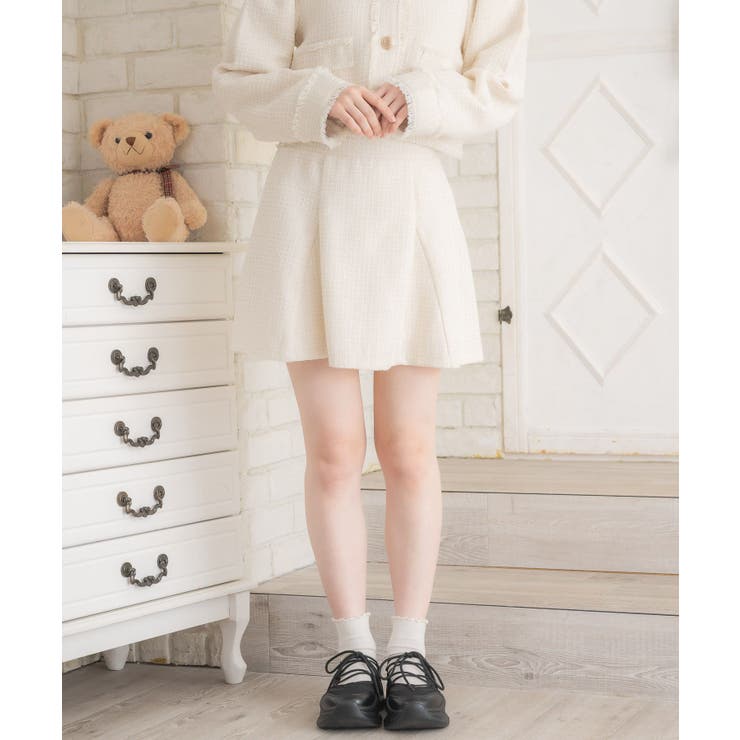 【セットアップ対応】バックレースアップミニSK | RETRO GIRL | 詳細画像8 