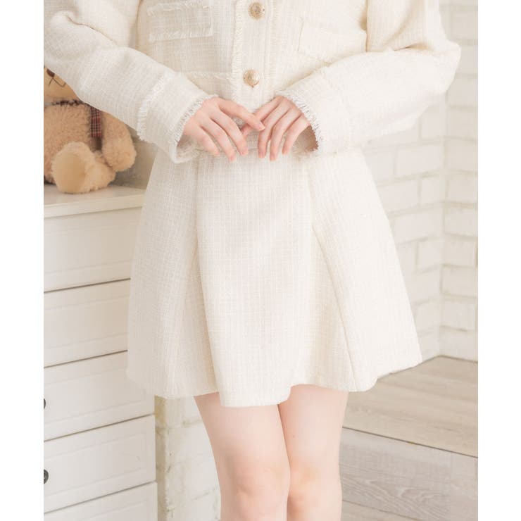 WHT4 | 【セットアップ対応】バックレースアップミニSK | RETRO GIRL