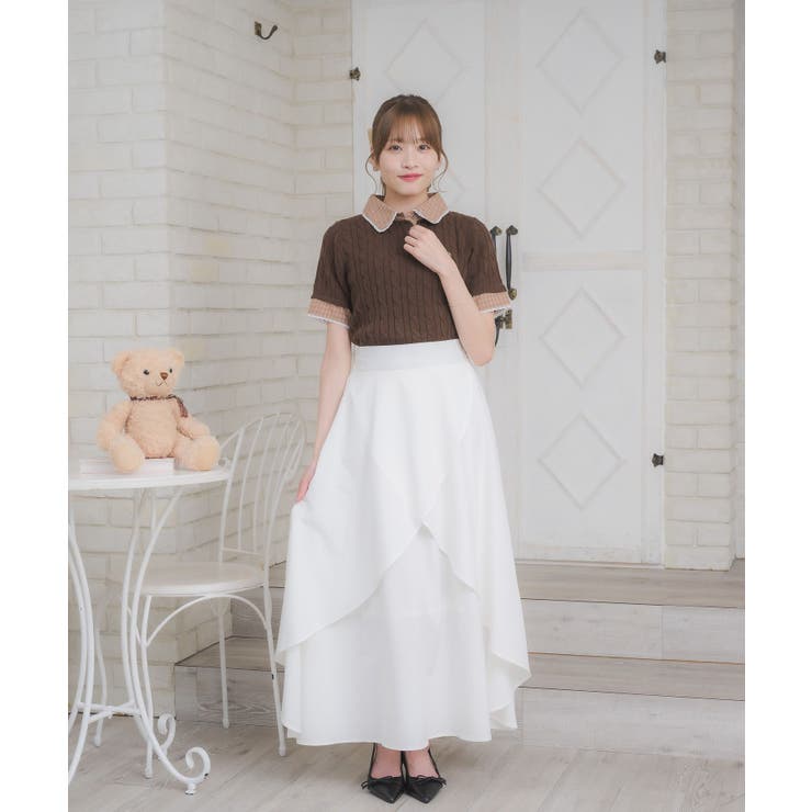 バックリボンフレアSK | RETRO GIRL | 詳細画像4 