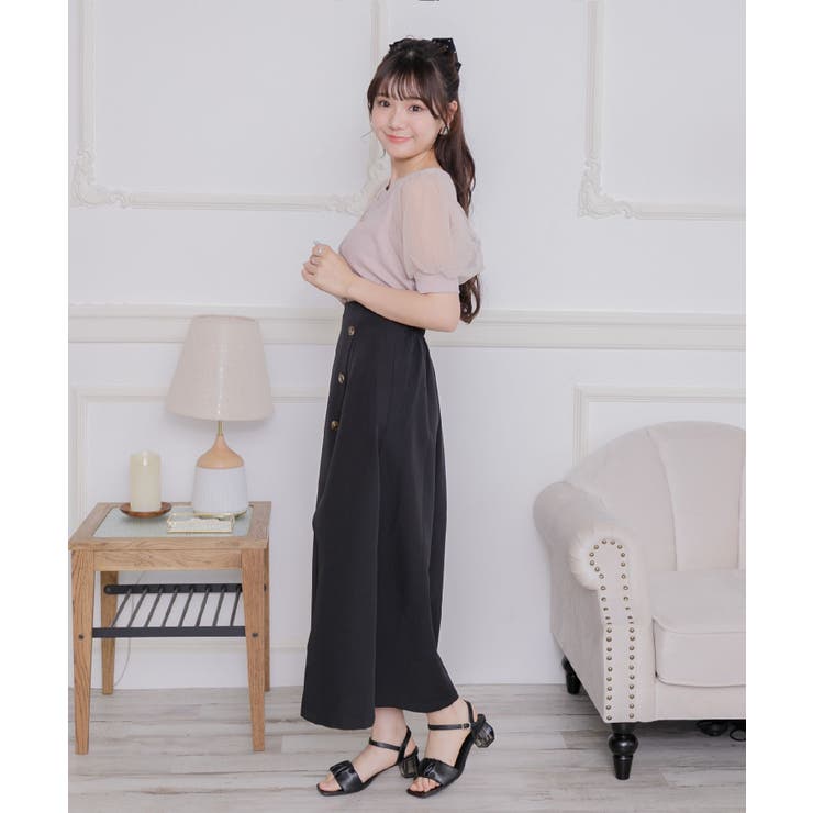 パフ袖シャーリングCT | RETRO GIRL | 詳細画像20 