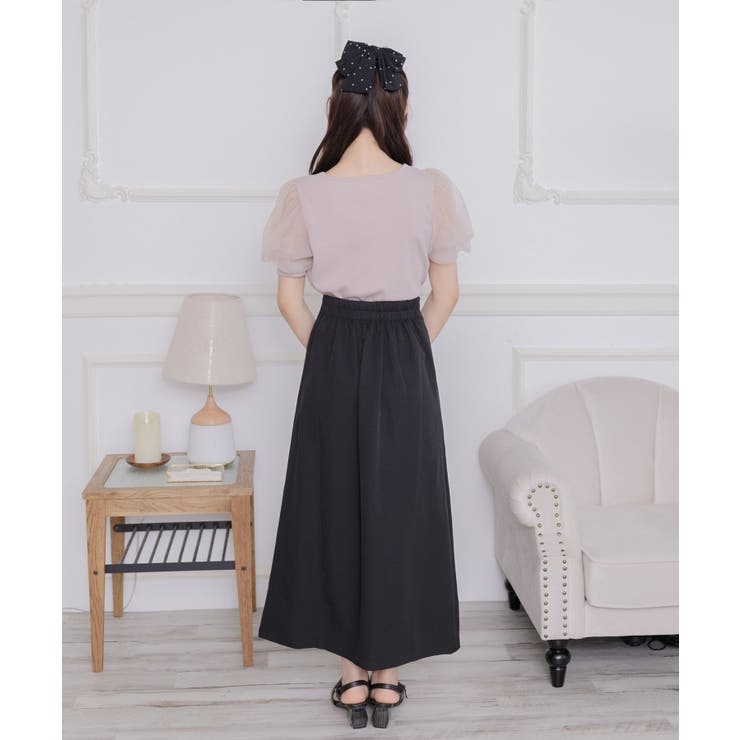 パフ袖シャーリングCT | RETRO GIRL | 詳細画像22 