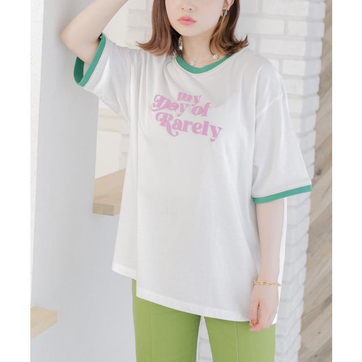 リンガー半袖ロゴtee 品番 Rtgw Retro Girl レトロガール のレディースファッション通販 Shoplist ショップリスト
