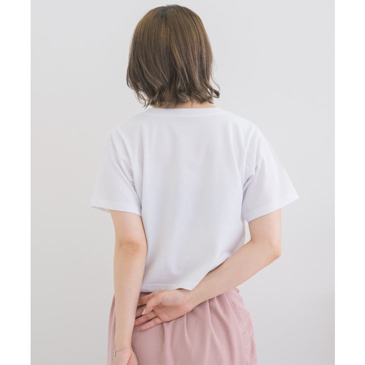 ワンポイントリボン刺繍ポロシャツ（Tシャツ/カットソー
