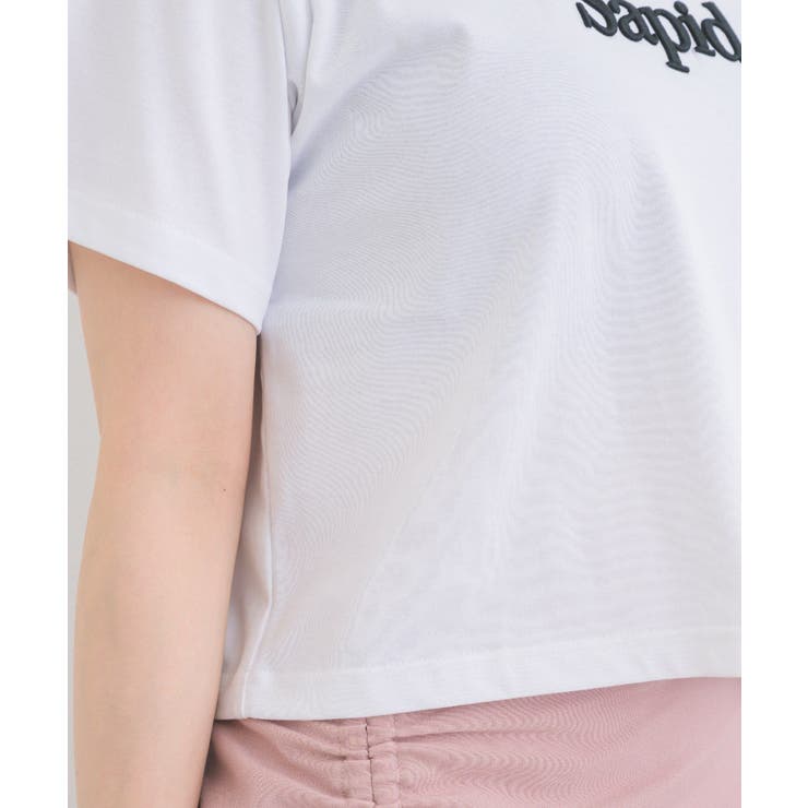 ウレタン刺繍TEE[品番：RTGW0007146]｜RETRO GIRL（レトロガール