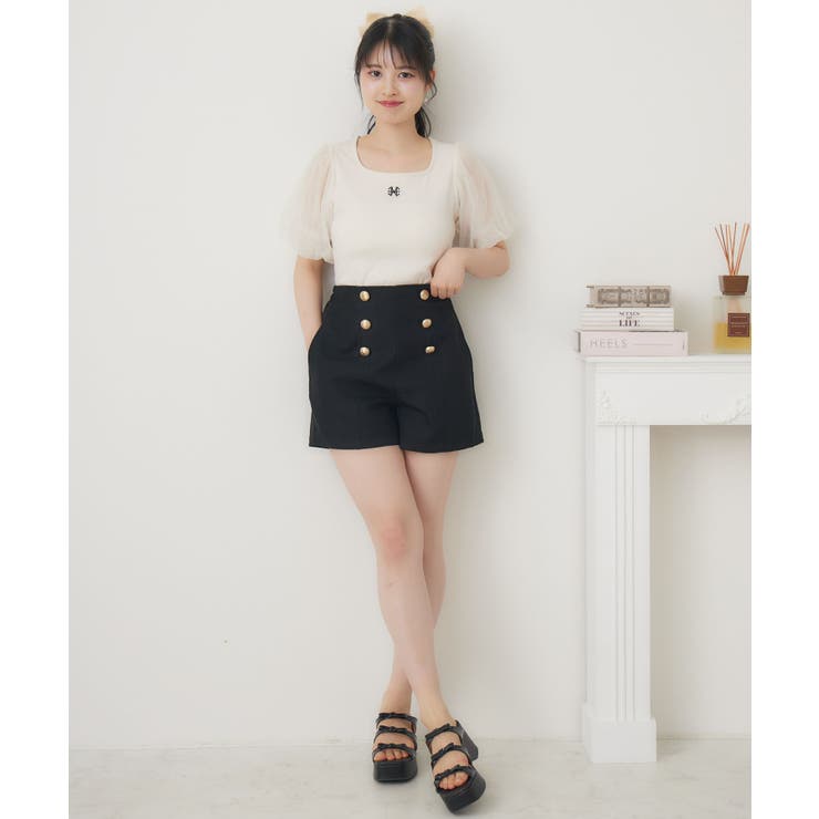 ツイードW釦SPT | RETRO GIRL | 詳細画像2 