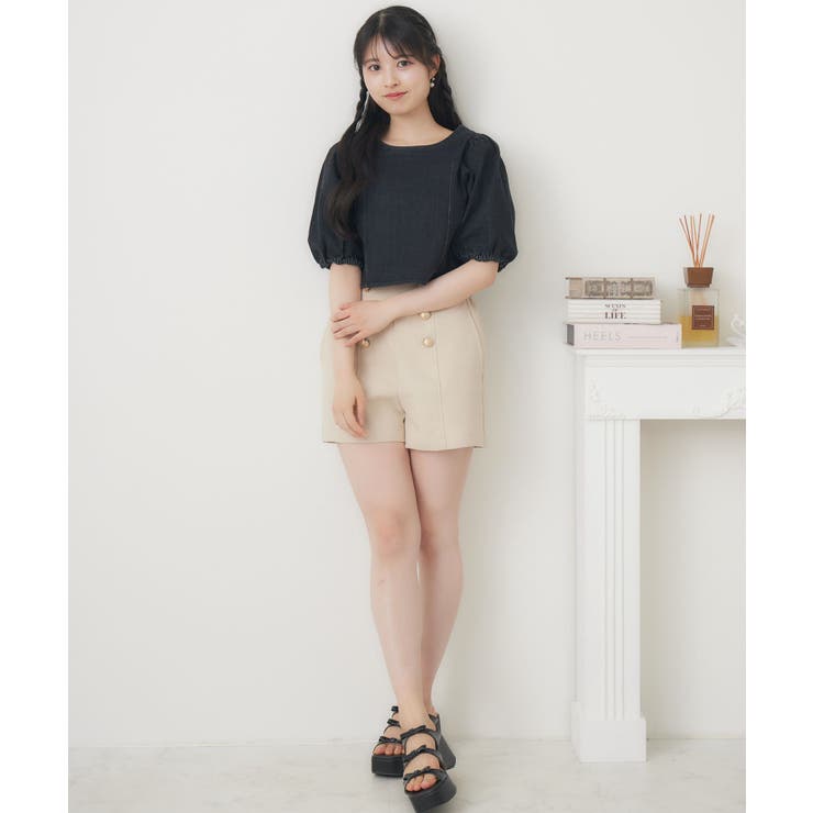 ツイードW釦SPT | RETRO GIRL | 詳細画像24 